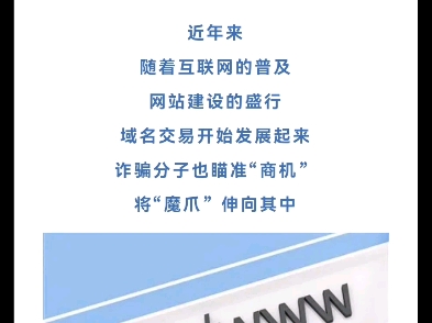 域名交易手续费400万?网警带你揭秘此类诈骗!哔哩哔哩bilibili