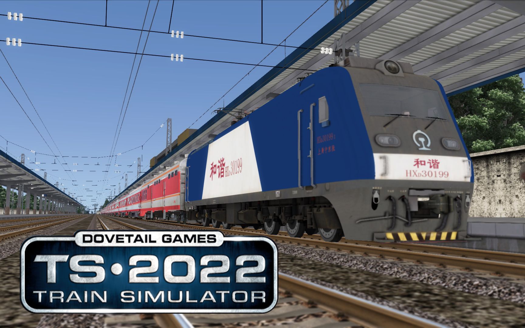 【模拟火车2022】画质提升明显,模拟火车2022已在steam平台发布