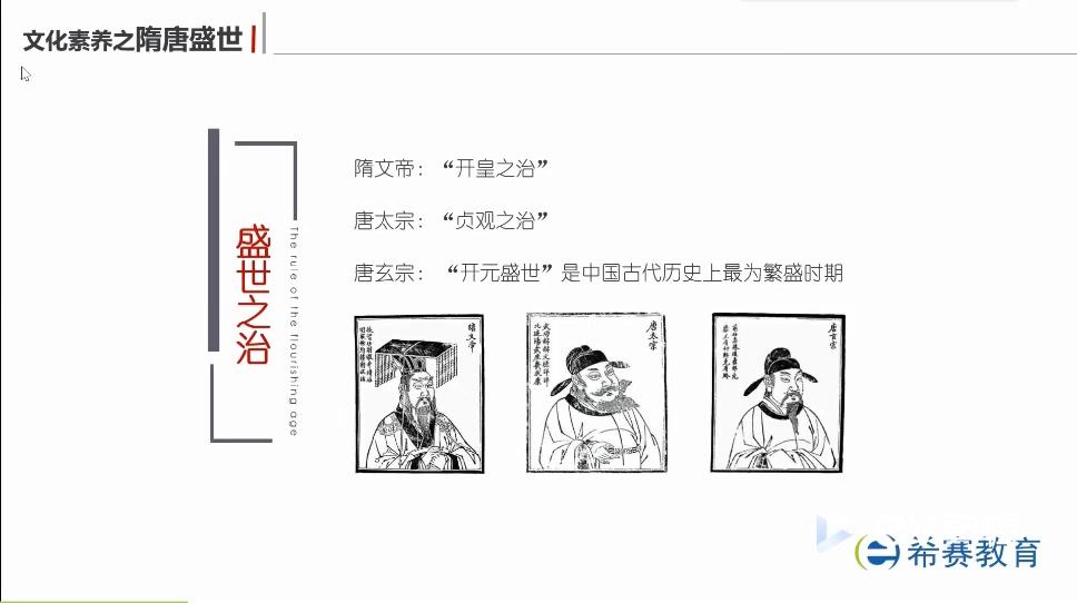 教师资格证【综合素质】—— 文化素养之隋唐盛世哔哩哔哩bilibili