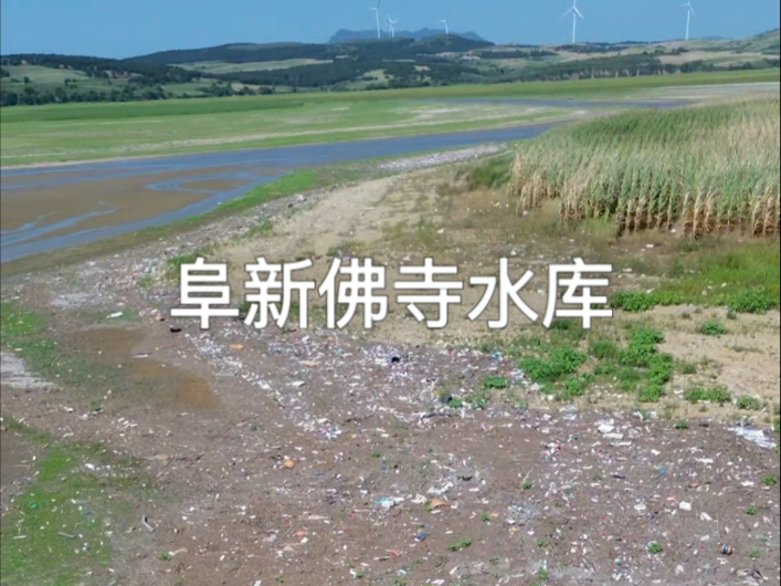 阜新佛寺水库，作为本市最大的备用水源地竟然布满医疗垃圾和农药瓶，我是想不明白哪里来的，而且有多处医疗垃圾焚烧点#阜新
