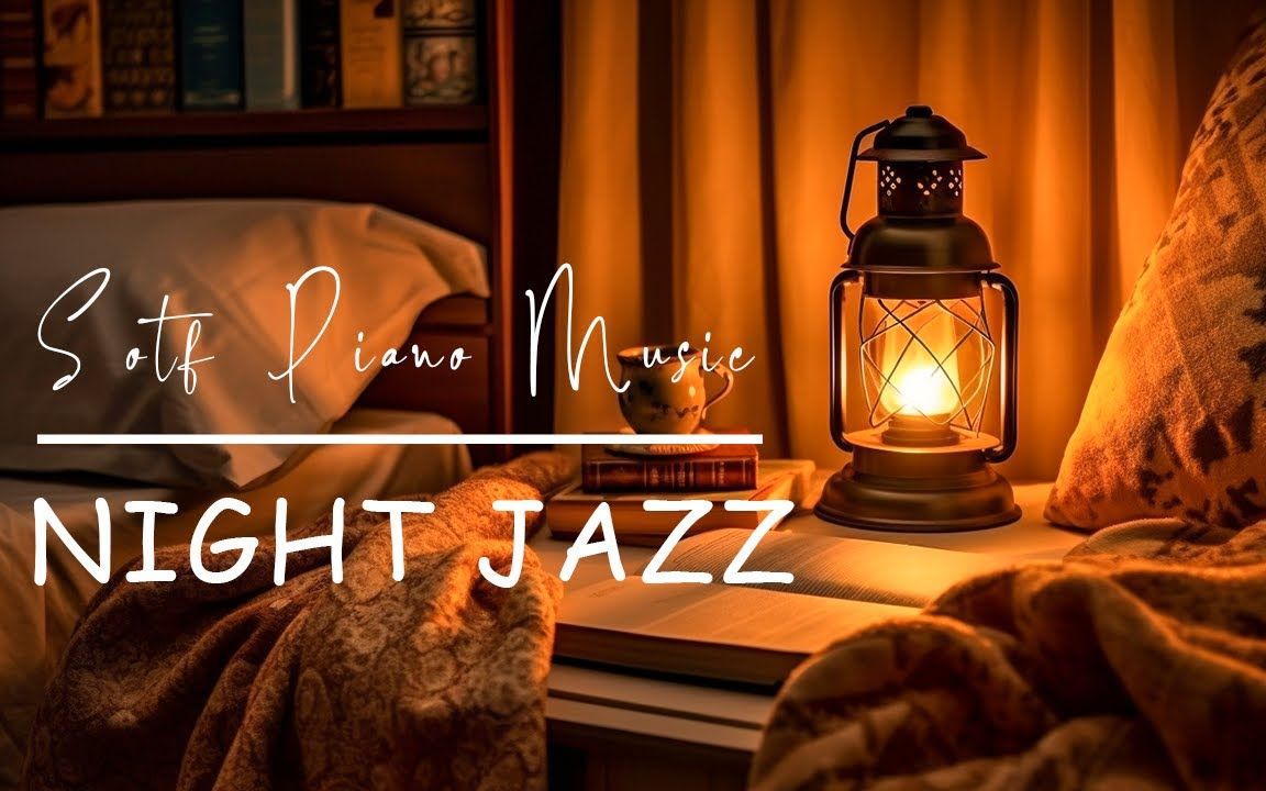 Soft Night Jazz Piano Music  放松的爵士器乐  温柔的背景音乐 JAZZ哔哩哔哩bilibili