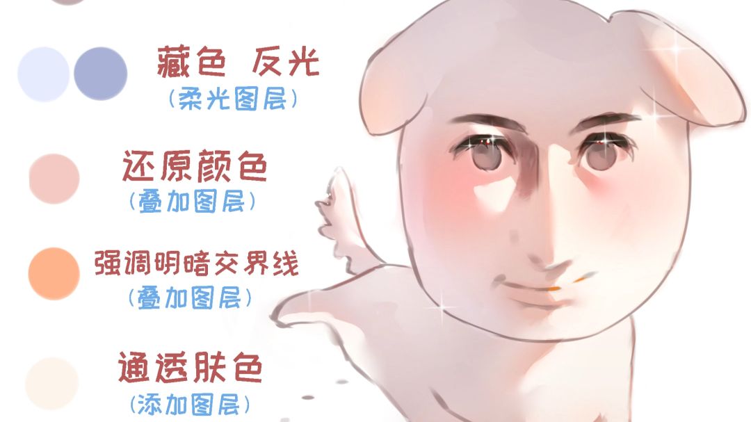 我流肤色色卡分享