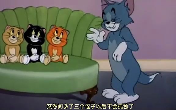 1 顽皮小猫欺负汤姆,汤姆真是有苦说不出.搞笑动漫配音