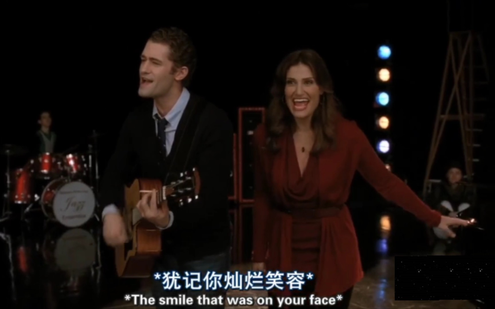 [图]【中英字幕】【Glee 欢乐合唱团】《You And I》S03E06