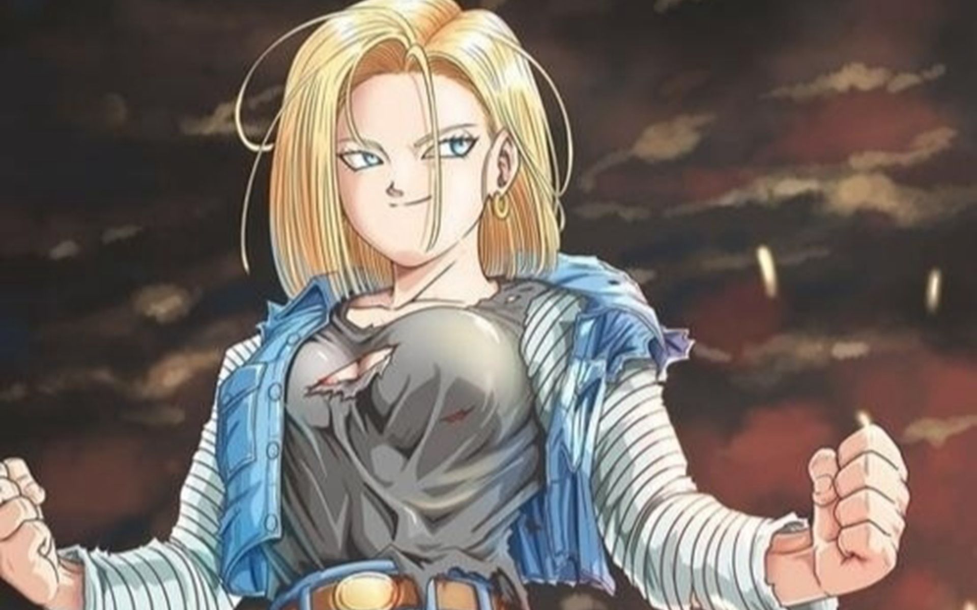 【龙珠最强种族】人造人十八号,完虐万年老二贝吉塔_哔哩哔哩_bili