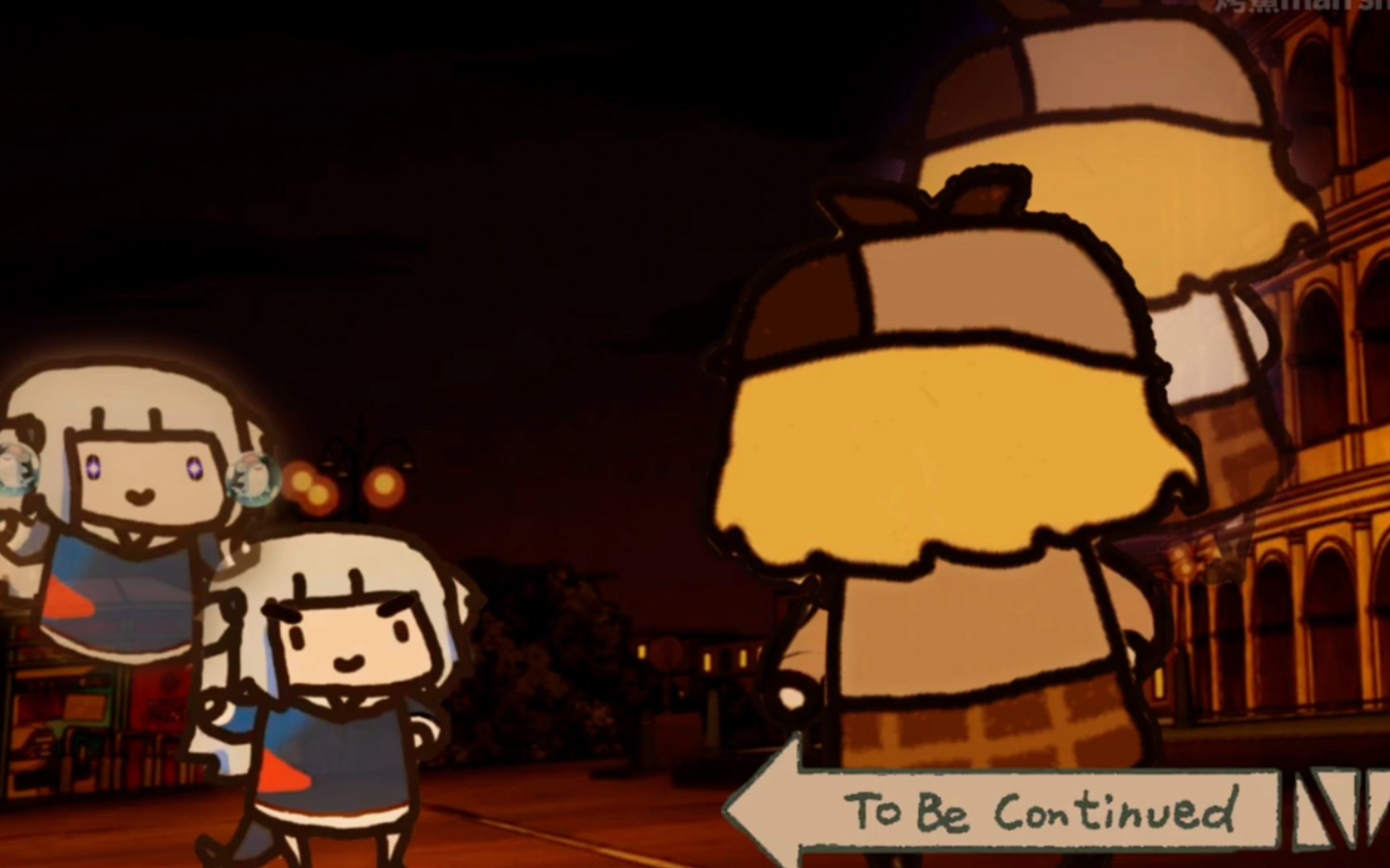 【gawr gura】空条鲨鲨vs迪奥华生『替身大战』