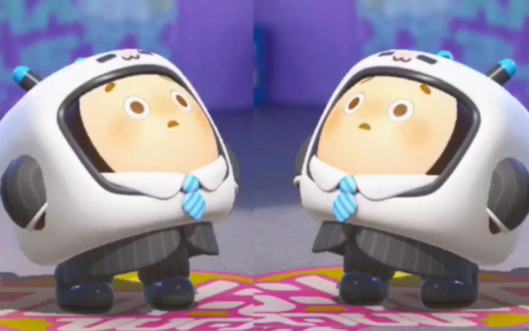 蛋仔派对:b站小电视皮肤,太可爱了吧