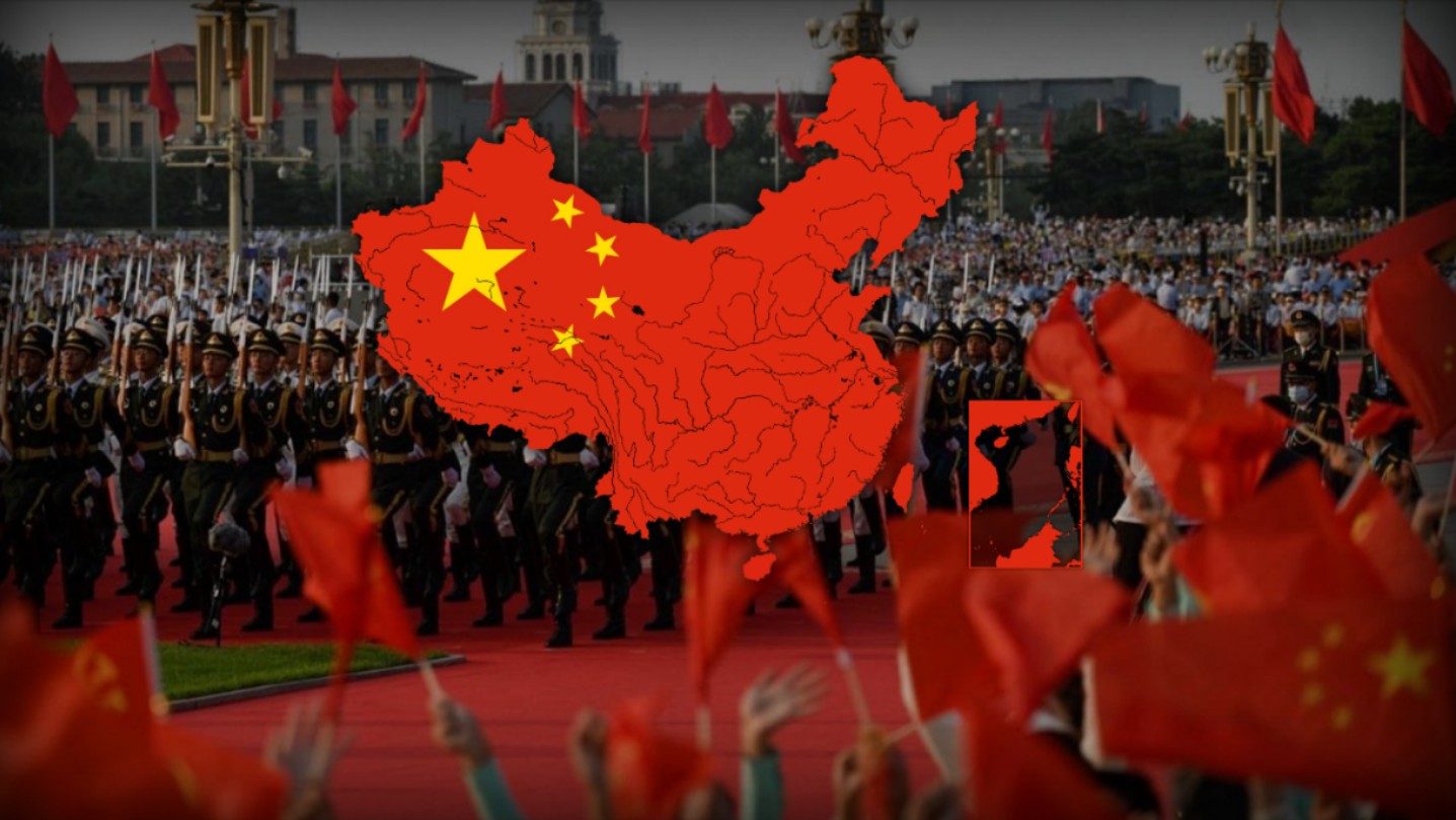 中国现代爱国歌曲【让党旗高高飘扬】——“Let's raise the Party flag high”-沐霖_mokurin-拒绝·emo ...