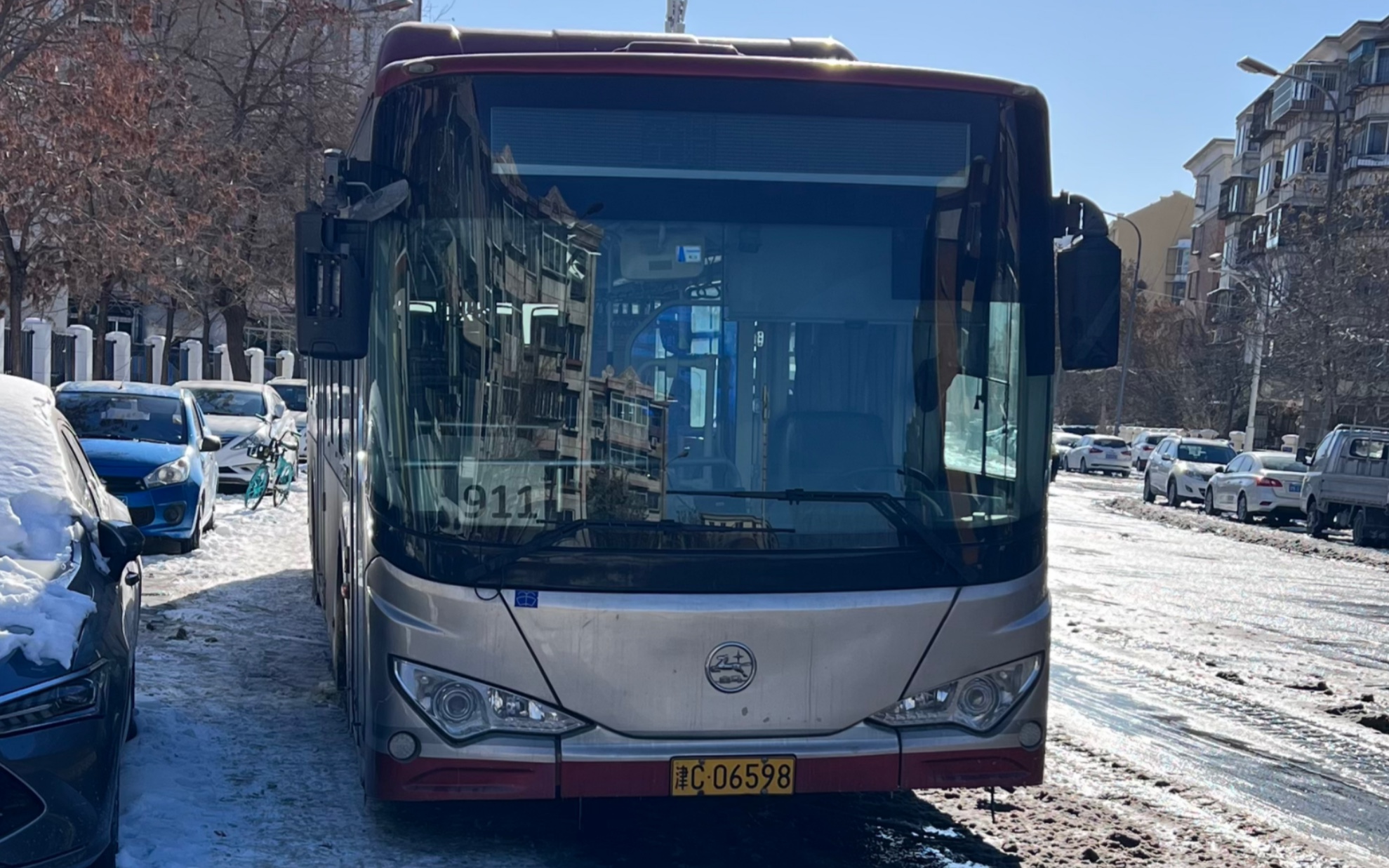 [车行六十里,听城市声音]天津公交911路全程原声pov