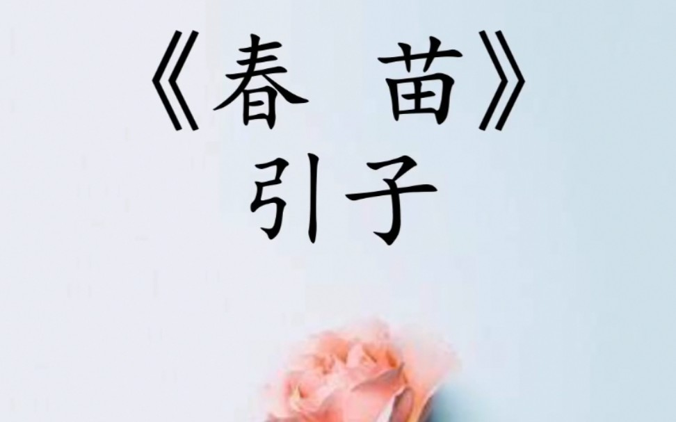 【古筝】【春苗】【初学者友好版】引子部分