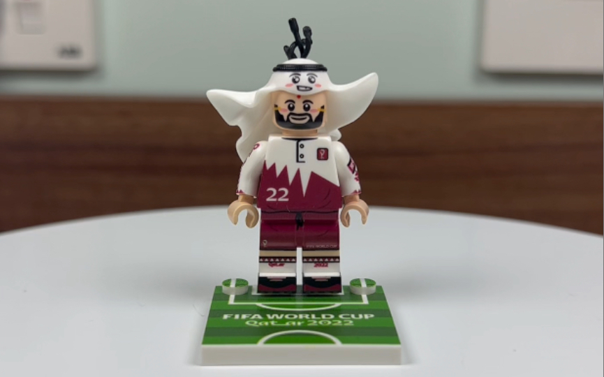乐高第三方 life 卡塔尔世界杯纪念人仔