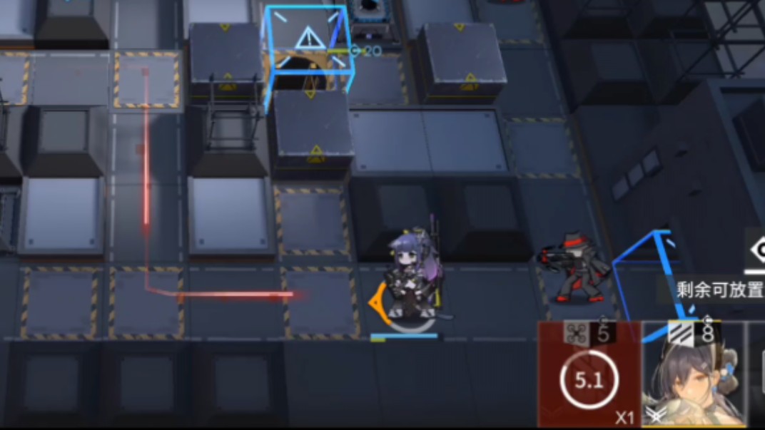 【明日方舟】狄火杰西卡单人cb-ex8