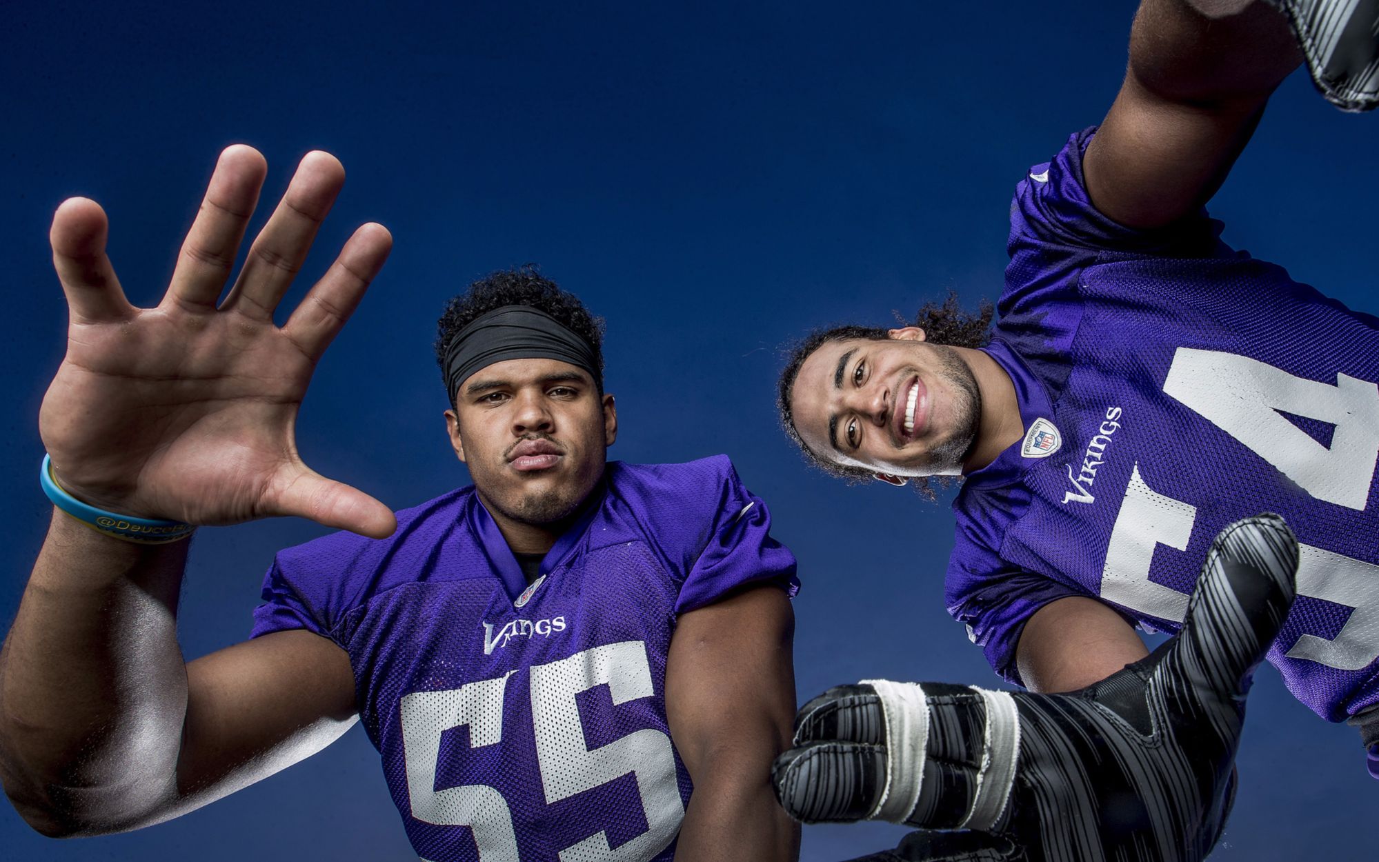 明尼苏达维京人防守双煞:anthony barr   eric kendricks