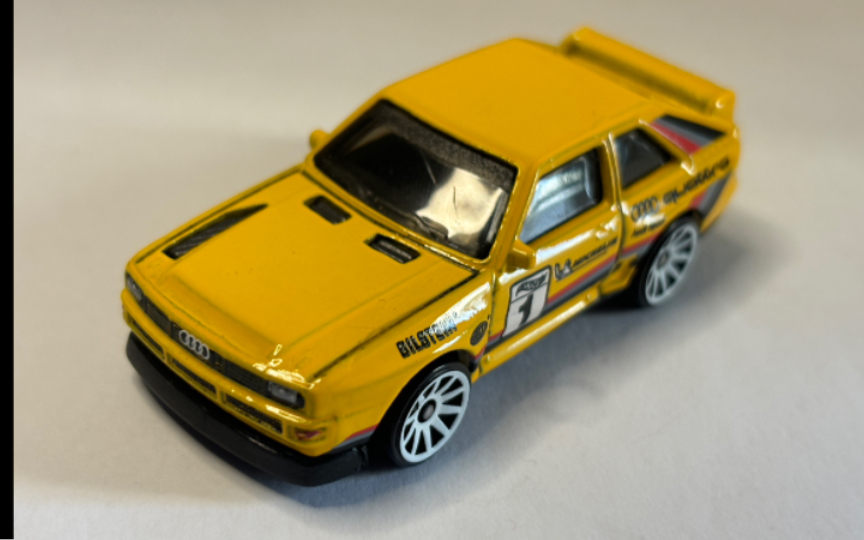 风火轮精品普卡之 奥迪84款 quattro 拉力赛车分享