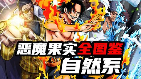 11颗自然系恶魔果实详解 黑胡子的bug能力 三大将毁天灭地的隐藏实力 漫网