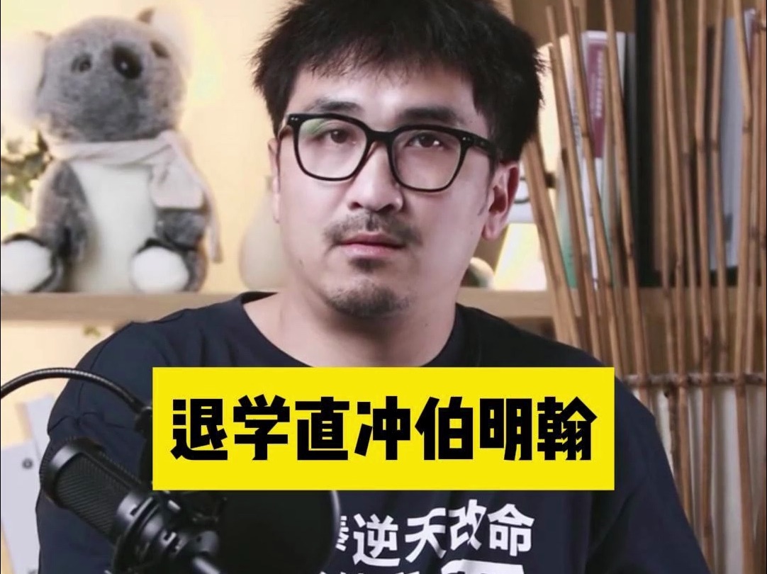 退学直冲伯明翰-暴叔讲升学规划-暴叔讲升学规划-哔哩哔哩视频