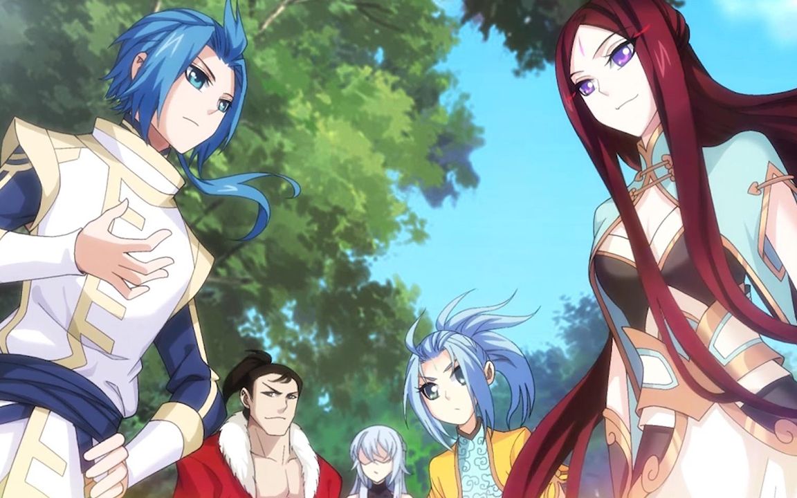 斗破苍穹之大主宰动态漫第二季第8话逼退狮虎团