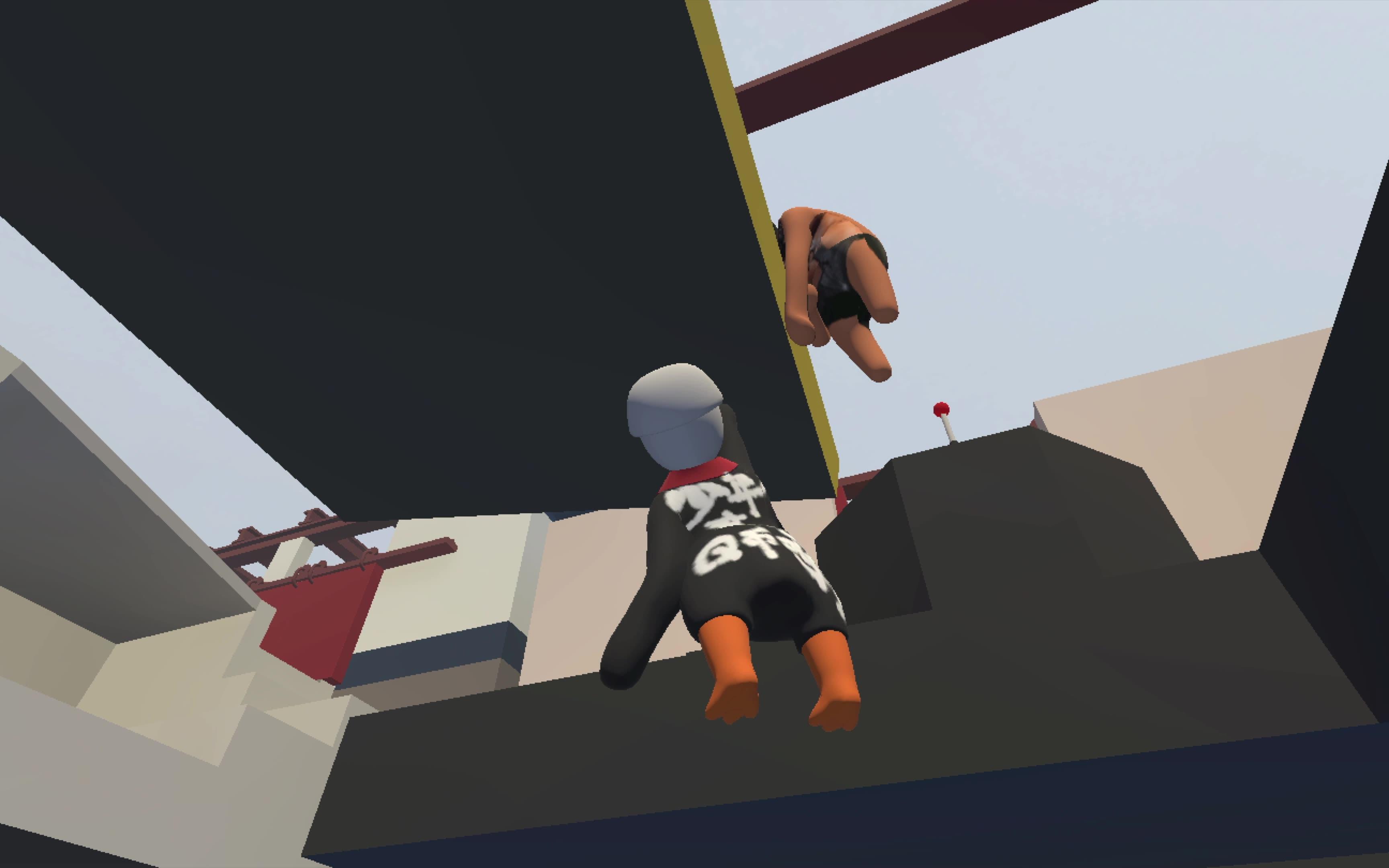【human fall flat】精彩集锦第一弹:人生的大起大落
