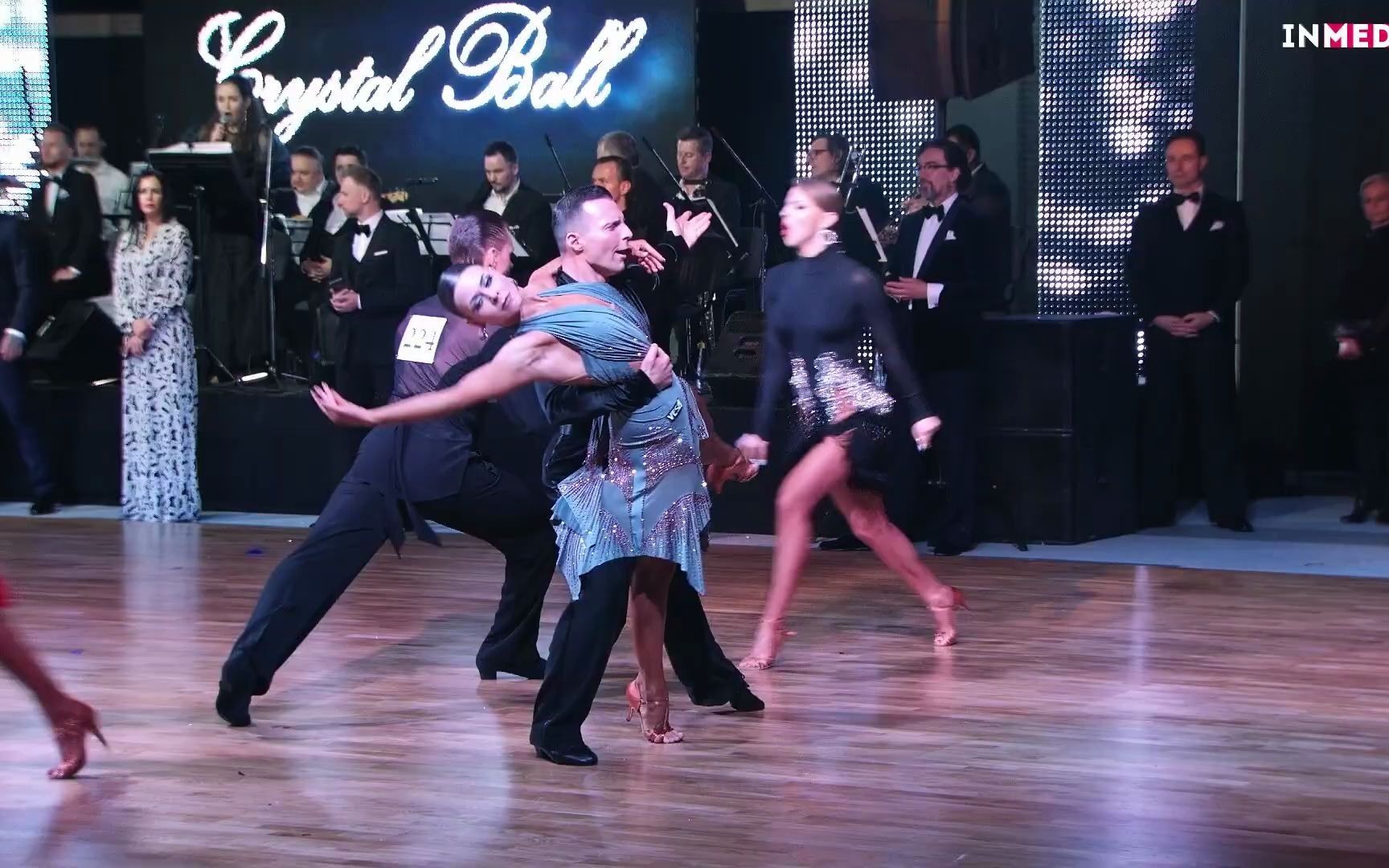 [图]【国标舞·伦巴】Dorin Frecautanu & Marina Sergeeva 2021 Crystal Ball R1 Rumba