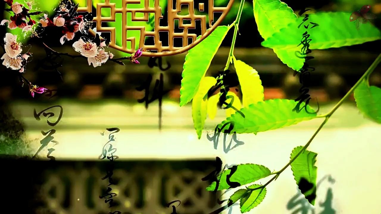 牵丝戏 歌曲舞蹈古典唯美京剧戏曲舞台演出节目大屏幕高清led背景视频