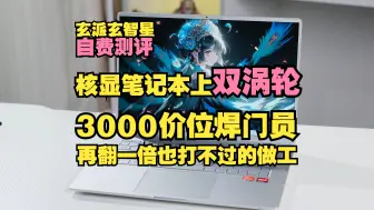 下载视频: 【硬件测评】2000多的笔记本整出一万的活？玄派玄智星使我大受震撼！