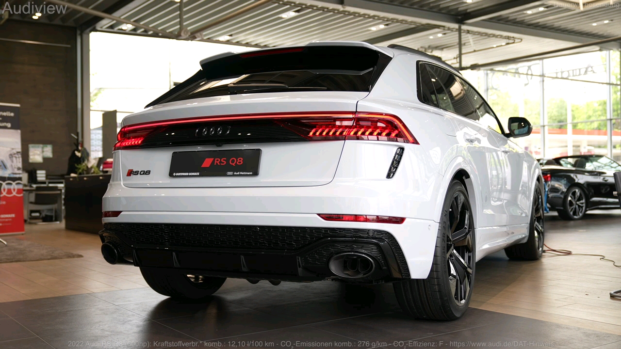 2022奥迪rsq8600hp声浪visualreview
