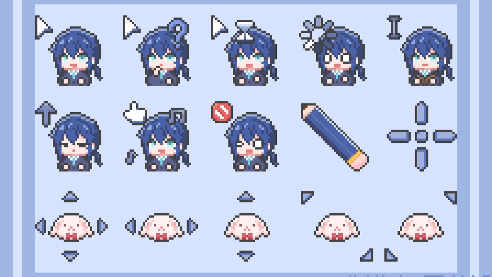 像素鼠标指针免费领取