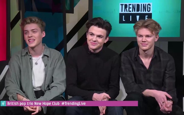 【new hope club】talk touring with the vamps