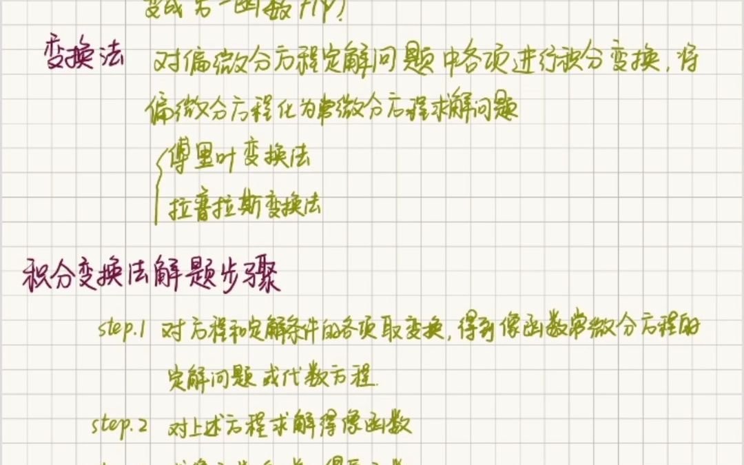 [图]【课程复习】积分变换法