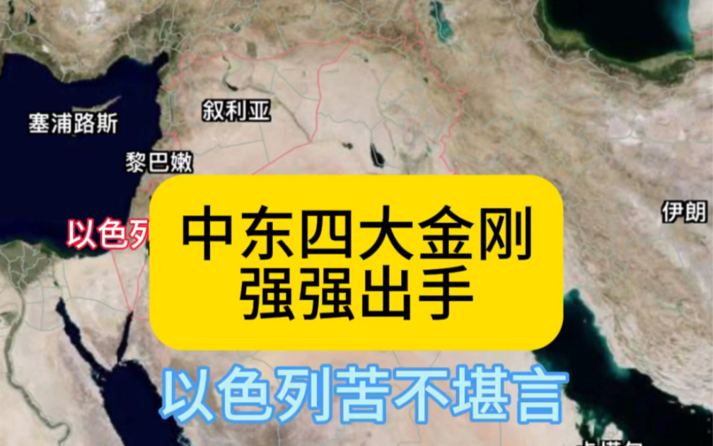 中东四大金刚:加沙哈马斯、也门胡塞武装、黎巴嫩真主党、伊拉克民兵组织,哔哩哔哩bilibili