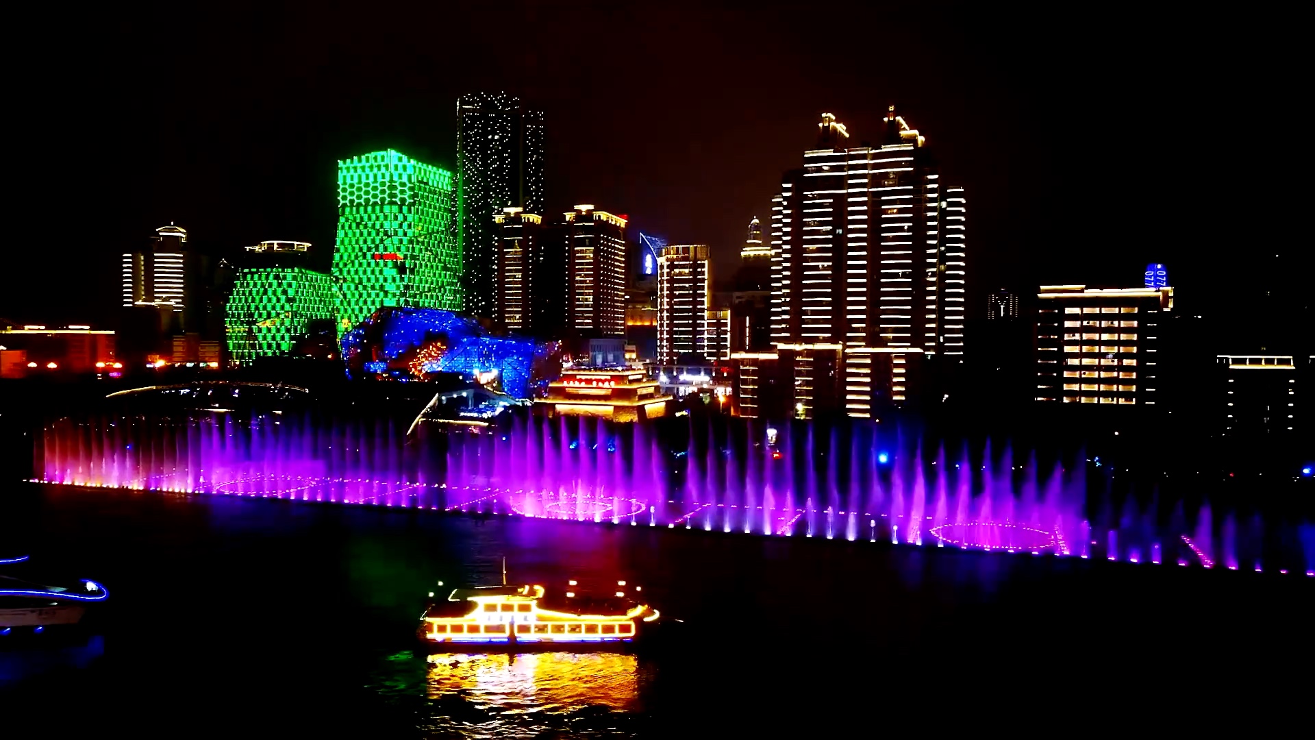 柳江大型音乐喷泉图片