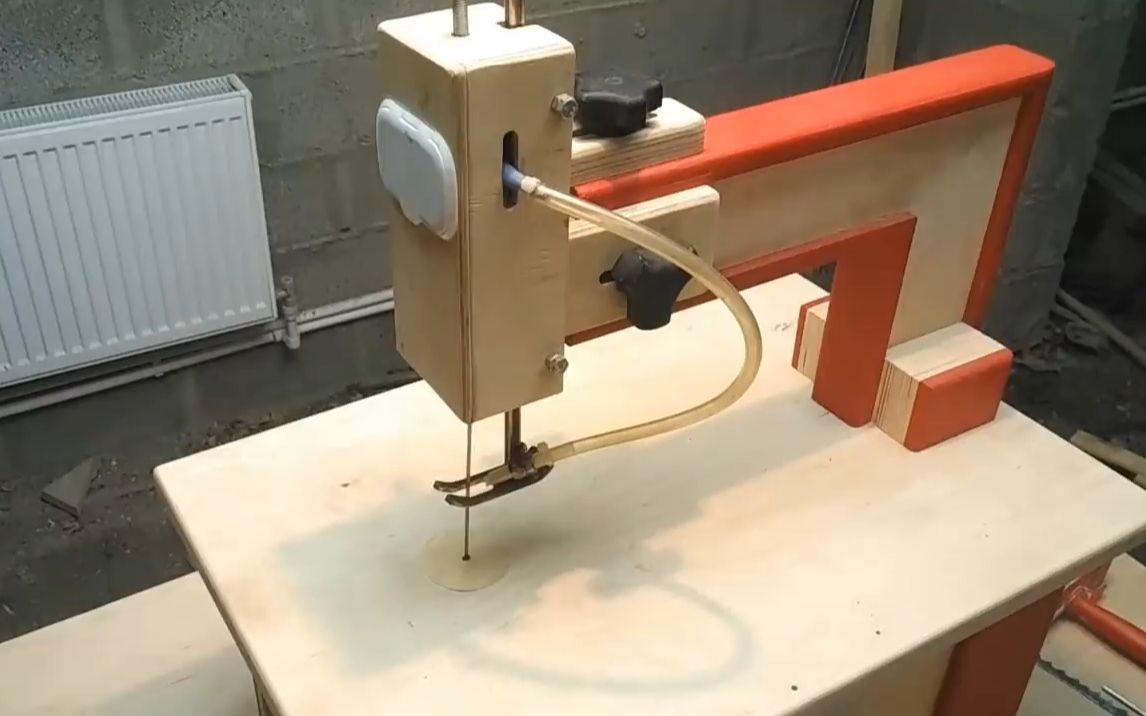 [图]【木工】曲线锯倒装二合一 Jig saw & Scroll Saw table