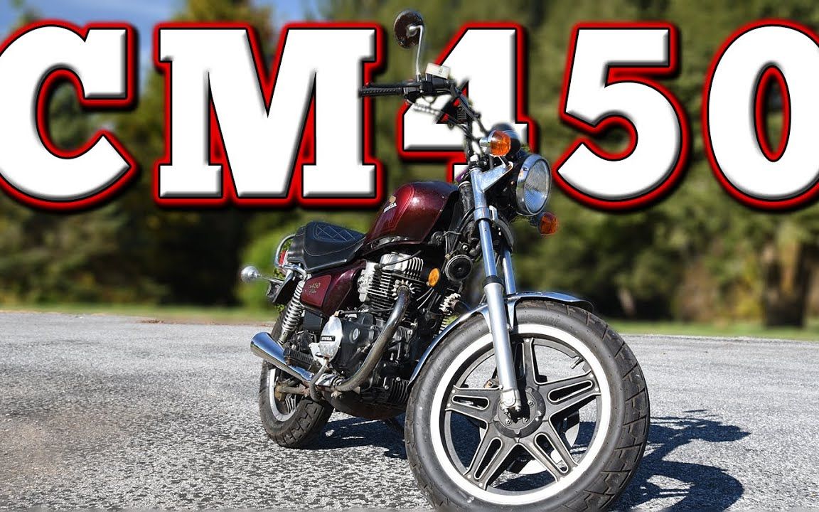 [cc]【超正经车评】1982款本田cm450——基于250车架的中型通用摩托