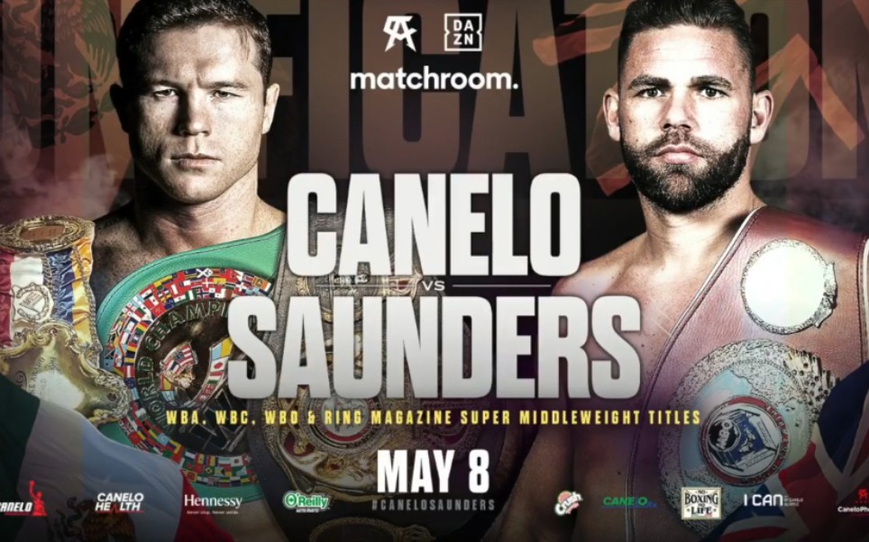 matchroom制作的阿瓦雷兹vs桑德斯赛前宣传片