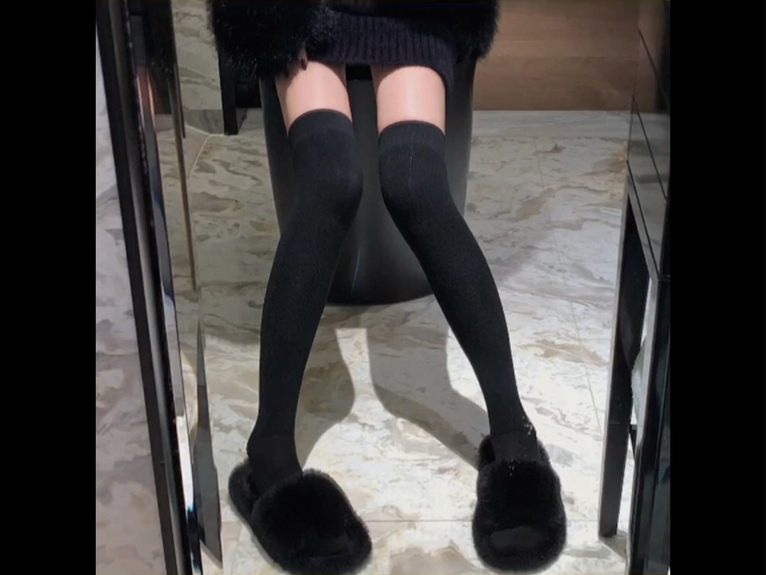 微胖女生如何在秋天穿出漫画腿这小腿袜?