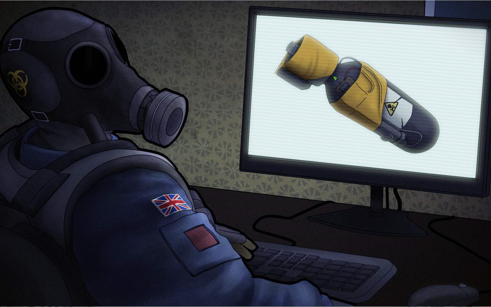 彩虹六号毒气教学定位与使用思维技巧