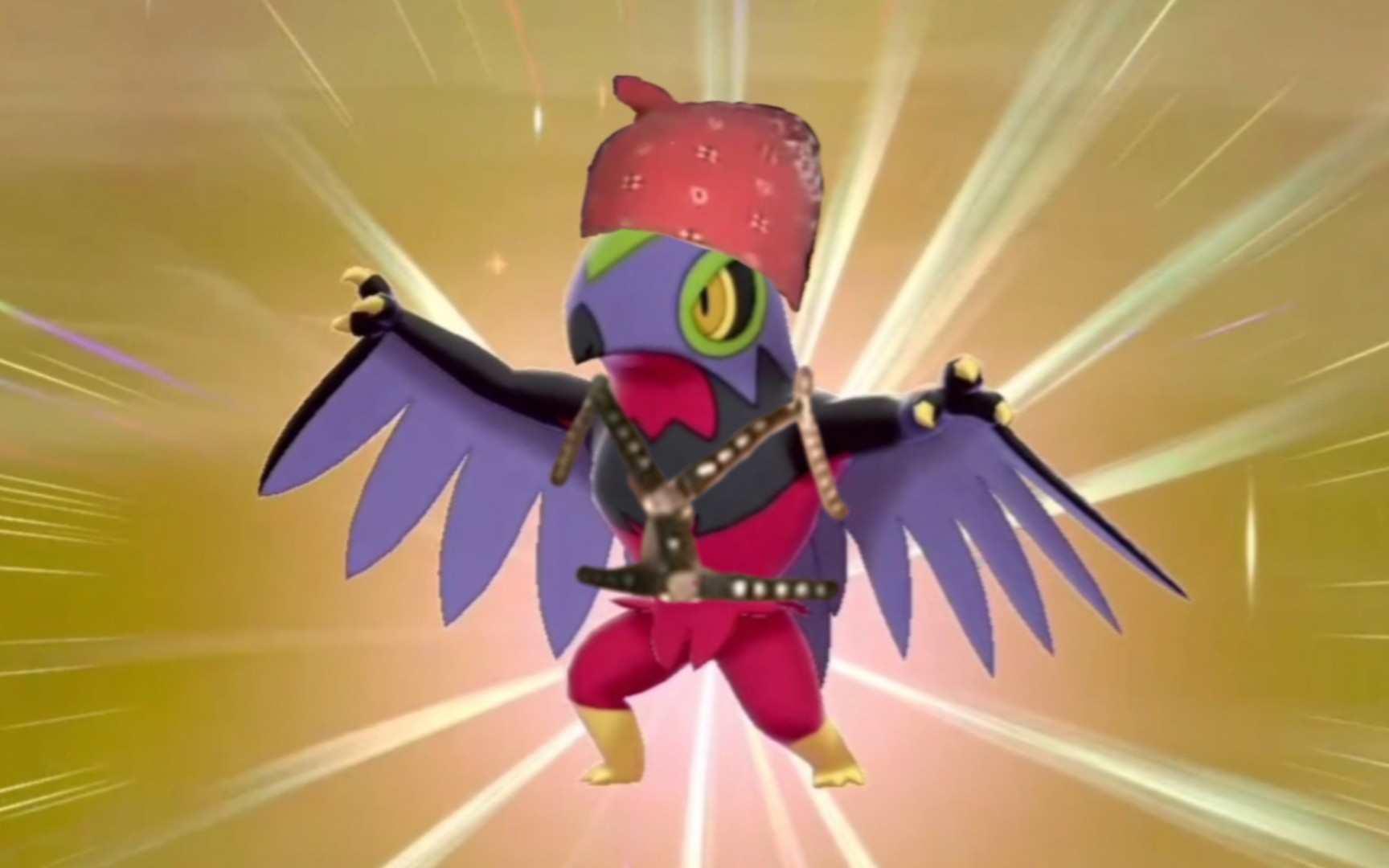 自由的摔角鹰人!263闪光摔角鹰人get!【宝可梦剑盾】