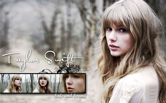 [图]【Taylor Swift】Safe and Sound---吉他教程（AyLing）