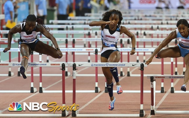 [nbc sports]2022钻石联赛多哈站女子100米栏 肯德拉·哈里森12.