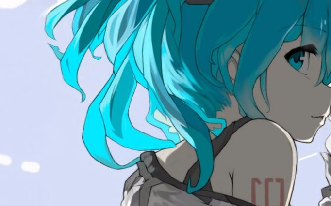 受伤的初音图片