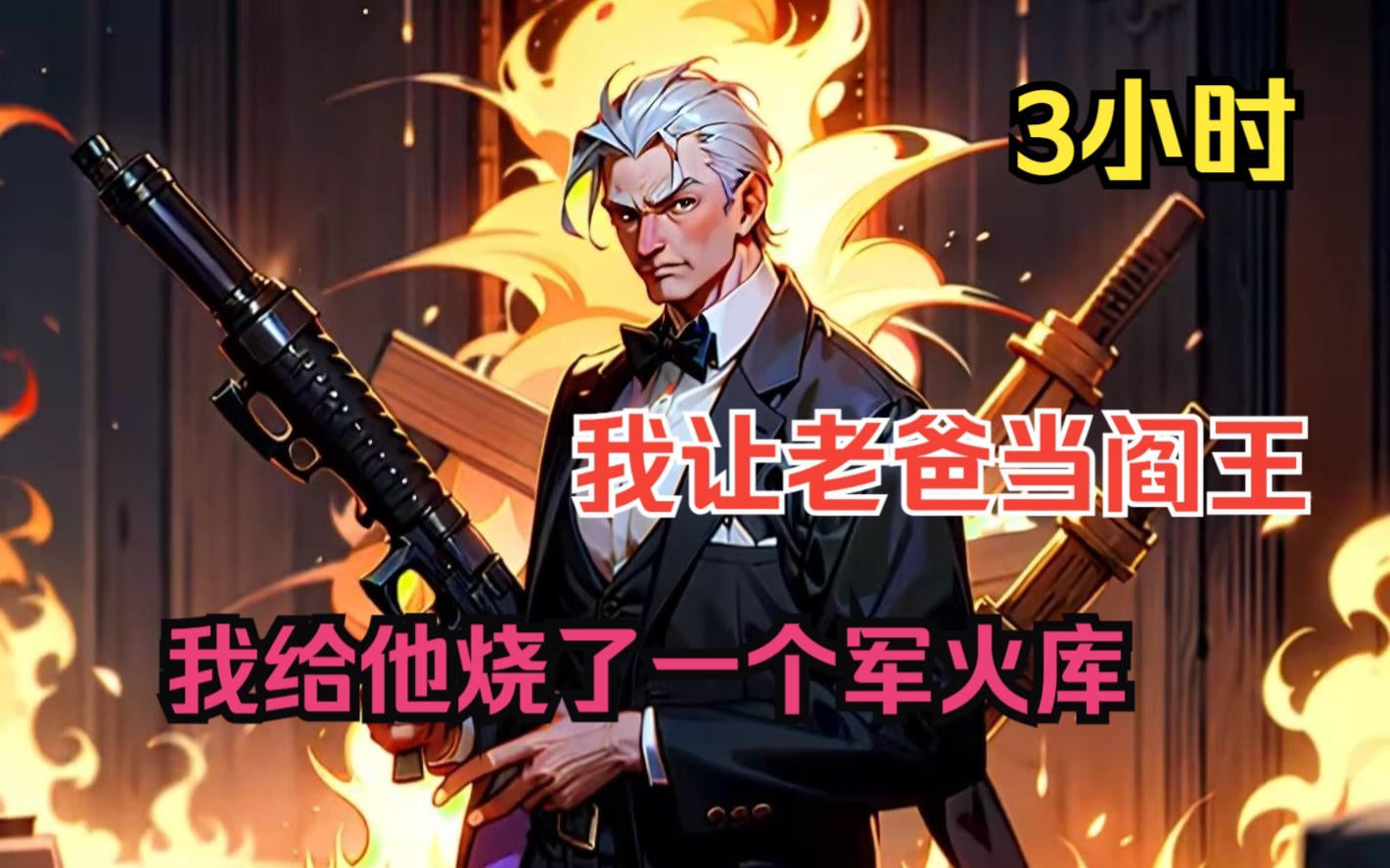 [图]🔥超级过瘾漫画大合集《我让老爸当阎王》，为了让死去的老爸能当上阎王，我给他烧了一个军火库，在地狱也能武装整个军队