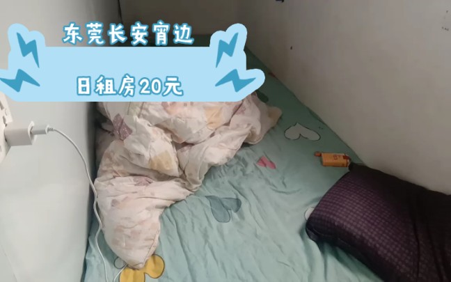 东莞长安宵边,租房20元一天哔哩哔哩bilibili