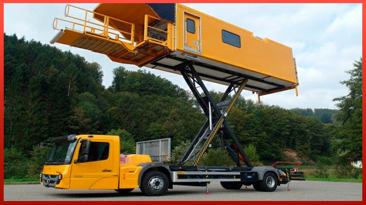 量子科技 - 世界上最大的卡车拖车 强大的设备 3*