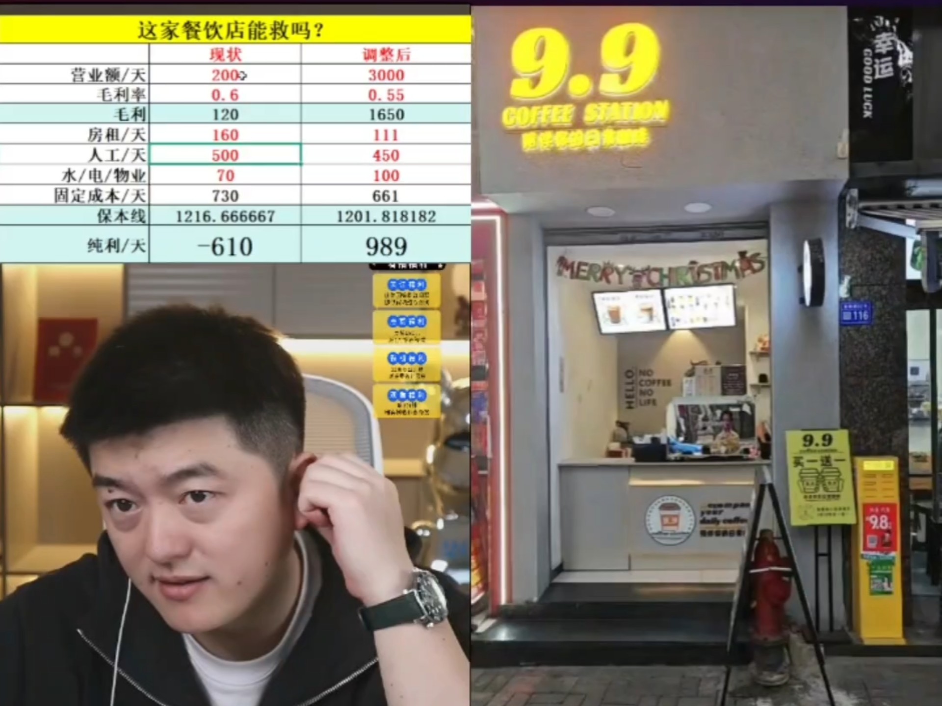 小姐姐投资10万,在菜市场对面开9.9咖啡店,月亏6千.尽管冬天在亏钱,但小姐姐觉得只要夏天到了就可以卖的不错.勇哥:选择大于努力.哔哩哔哩...