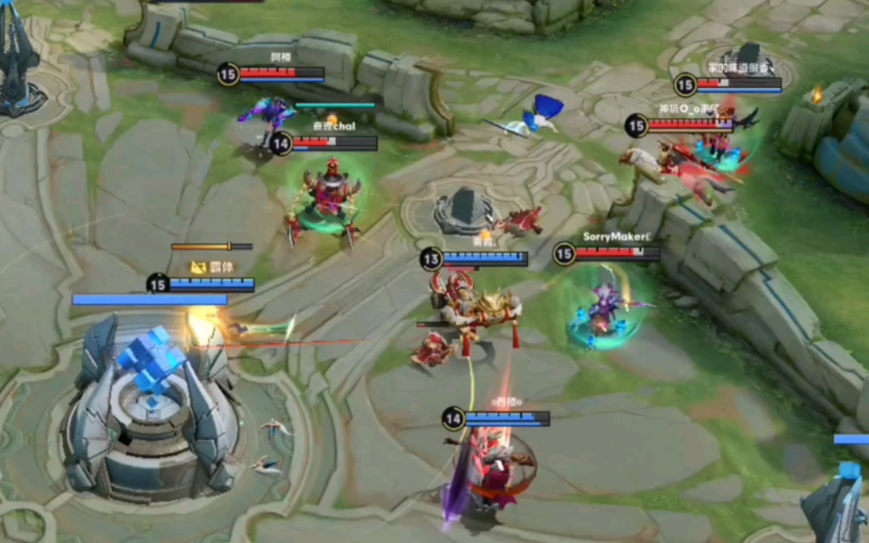 光信极限守家完成五杀