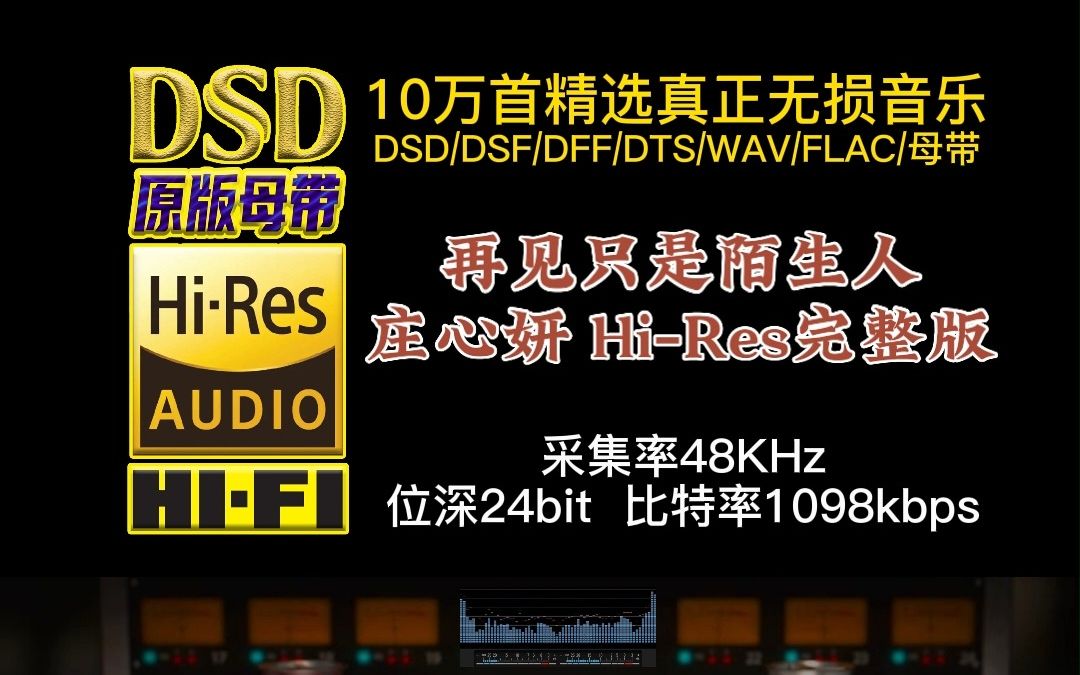 [图]《再见只是陌生人》Hi-Res完整版，痛彻心扉【10万首精选真正DSD无损HIFI音乐，百万调音师制作】