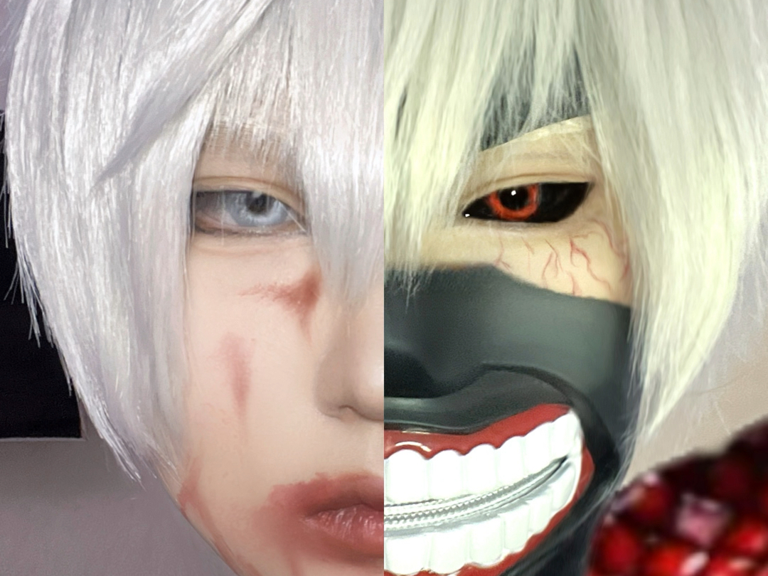 【金木研cos】痛 太痛了.