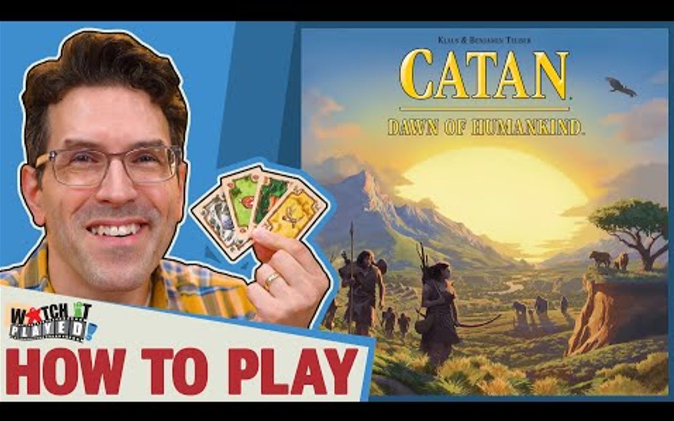 [图]《卡坦岛：人类黎明》（2022）怎么玩 Catan - Dawn Of Humankind - How To Play