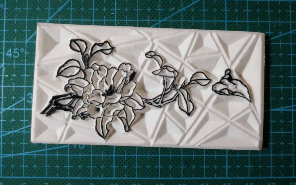 【橡皮章】碎镜留白实战过程