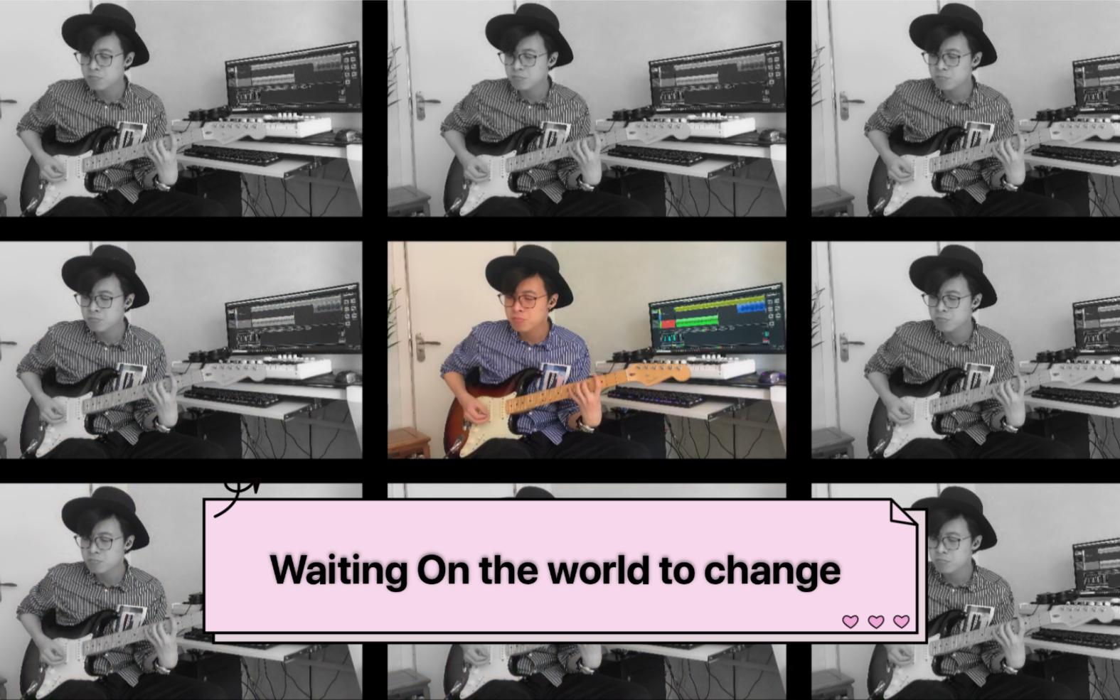 [图]【电吉他】B站第一个《Waiting On The World To Change》— John Mayer cover by 韩昕哲